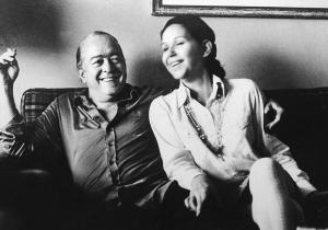 Con Cristina Gurjão, c.1970