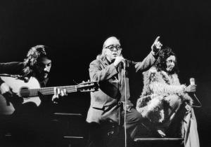 Con Toquinho y Maria Creuza, París, 1972.
